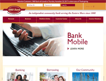 Tablet Screenshot of 1880bank.com